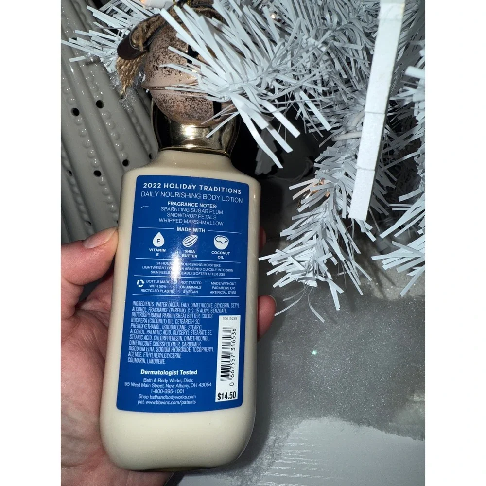 Bath Body Works Iced Sugar Plum Daily‎ Nourishing Body Lotion 8oz Holiday